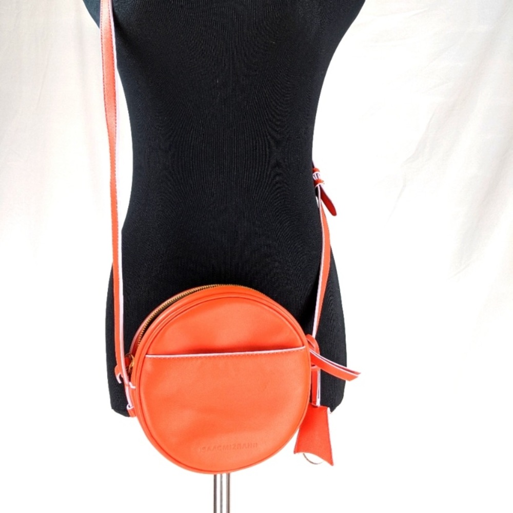 Isaac Mizrahi Orange Crossbody Bag